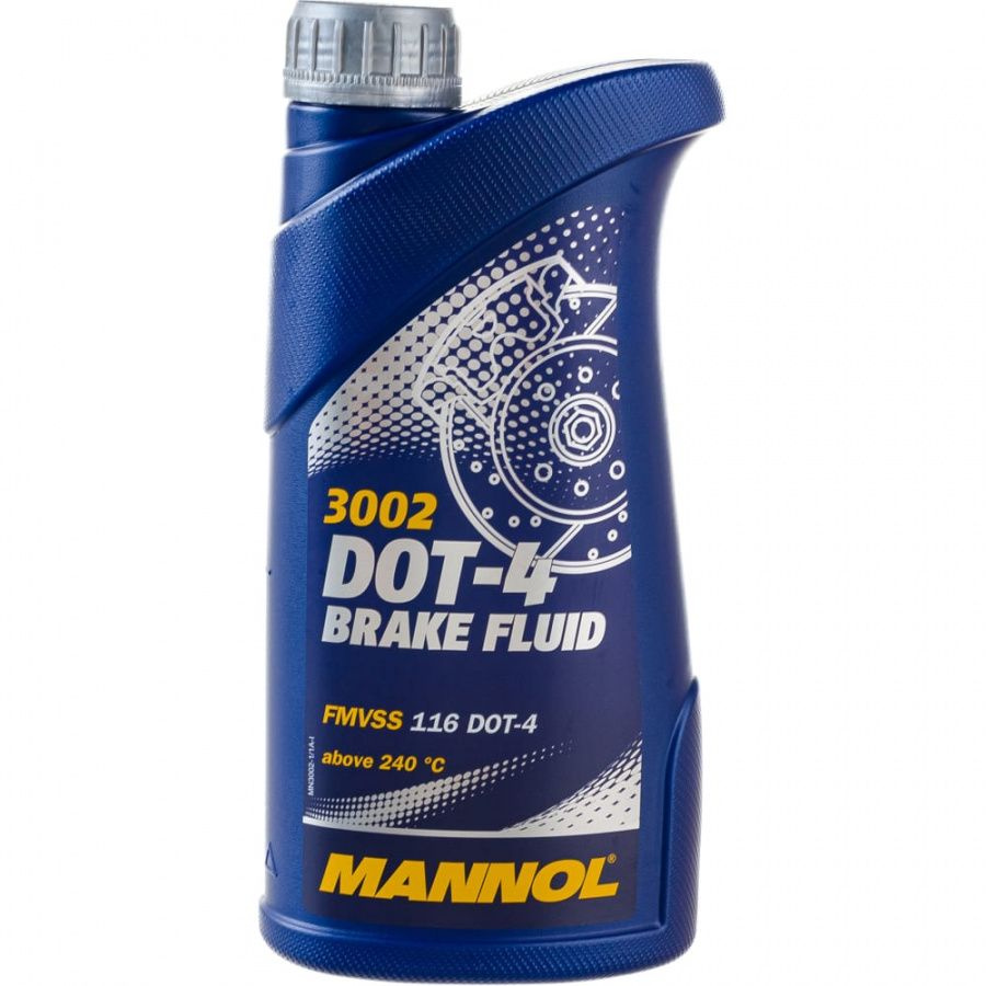 Жидкость тормозная MANNOL 0,91л DOT 4 Brake Fluid #1