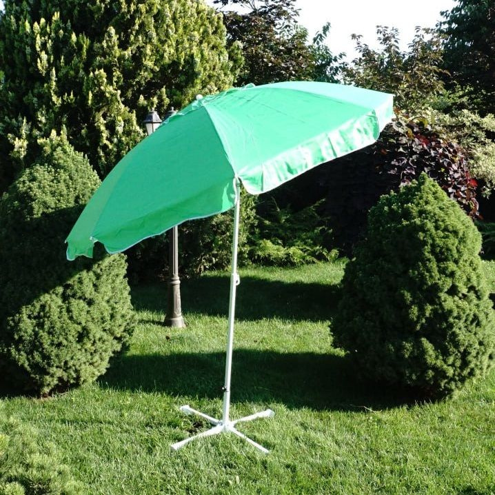 Зонт пляжный, солнцезащитный с клапаном, с наклоном #1