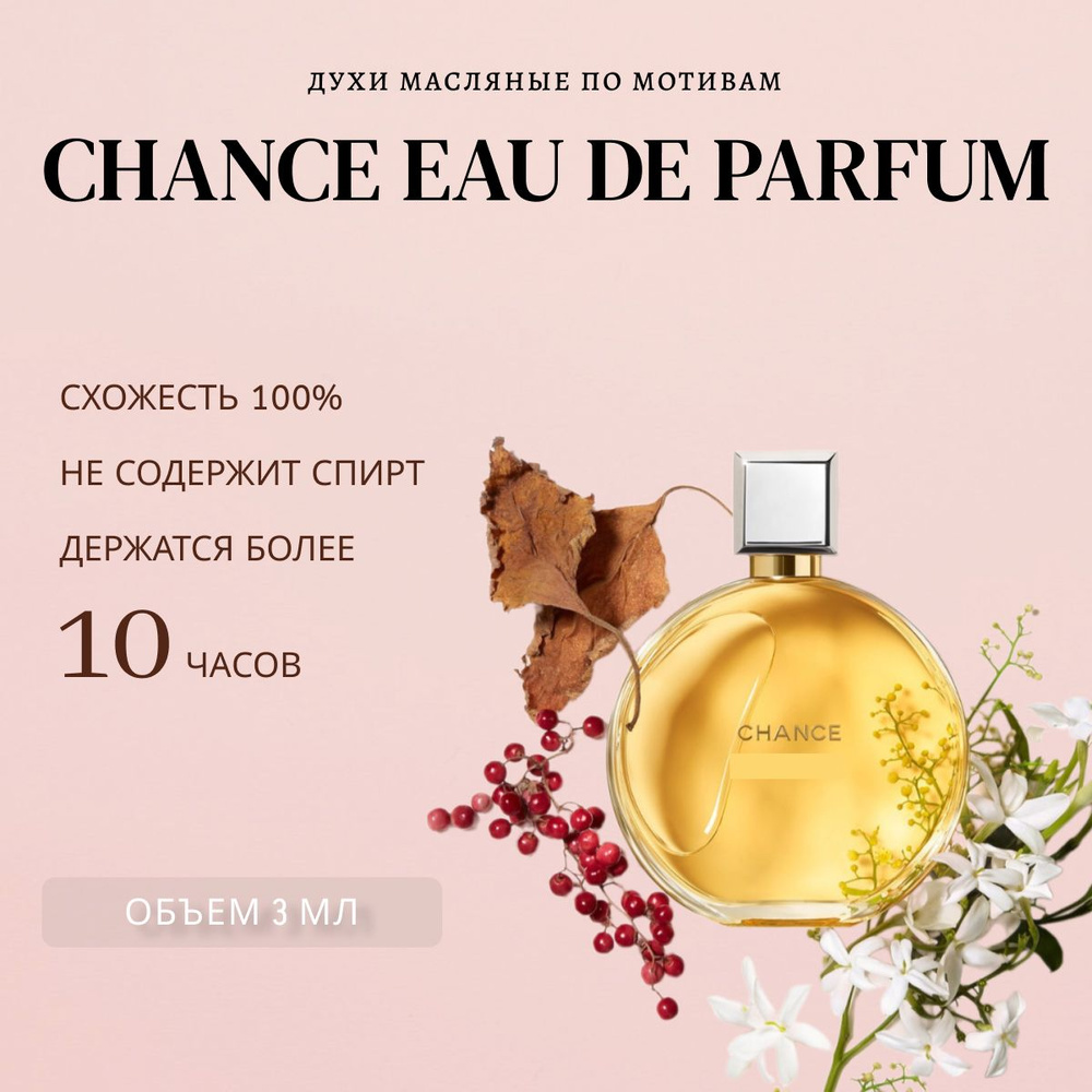 масляные духи/женские/chance eau de parfum #1