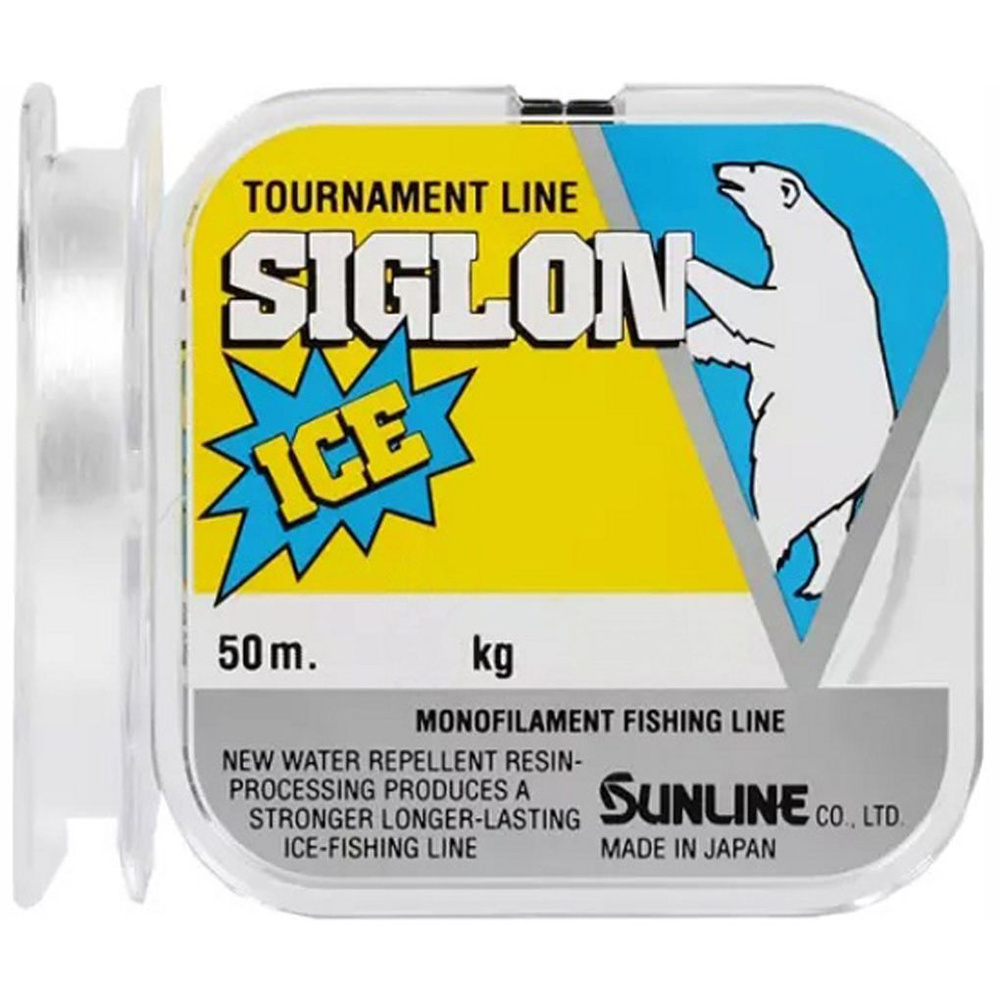 Леска Sunline Siglon V ICE FISHING 50м #0.4/0.104мм 2lb/1.0кг #1