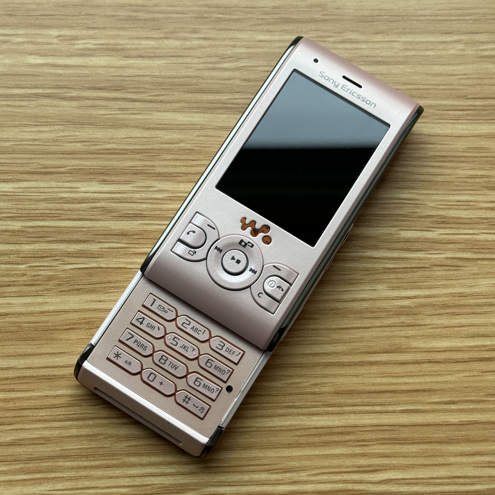 Sony Ericsson Мобильный телефон W595, розовый #1