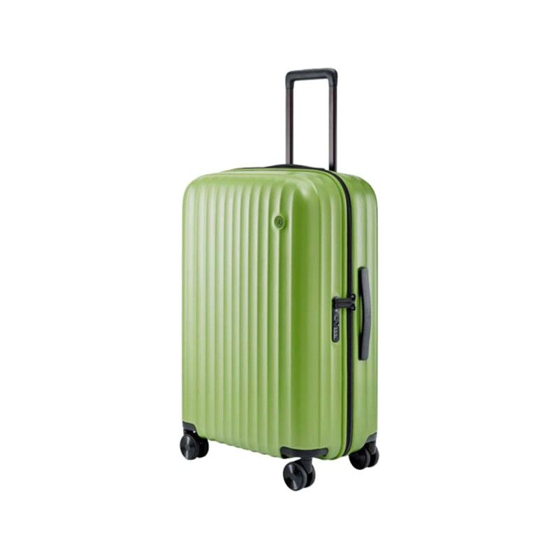 Средний дорожный чемодан на колесах M для багажа в самолёт XIAOMI NinetyGo Elbe Luggage 24" Green  #1