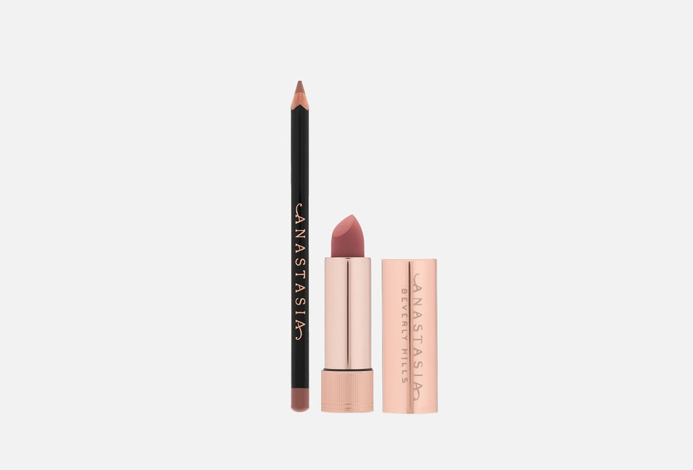 Набор для макияжа губ / Anastasia Beverly Hills, Velvet-matte lip duo / 2мл #1