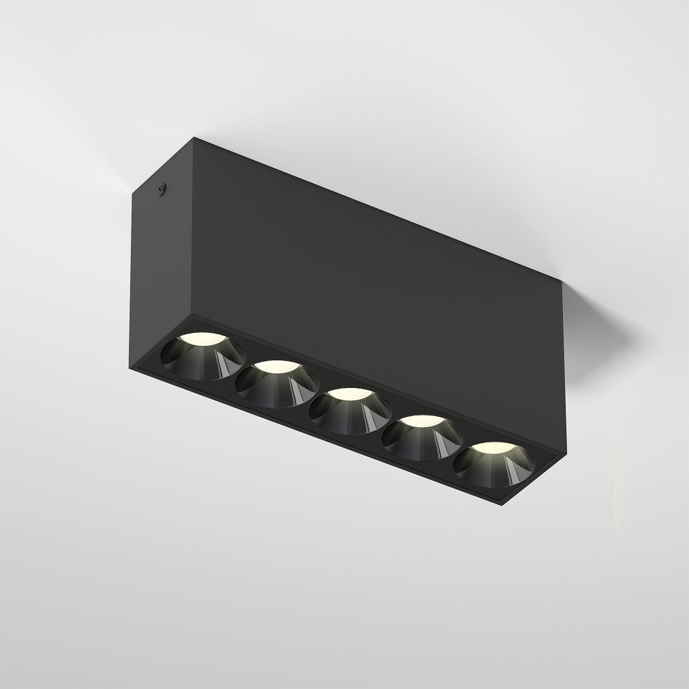 Встраиваемый светильник точечный светодиодный Elektrostandard Block 25108/LED 10W 3000K черный  #1
