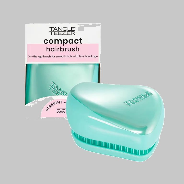 Расческа Compact Styler Frosted Teal Chrome/TANGLE TEEZER Compact Styler Frosted Teal Chrome #1