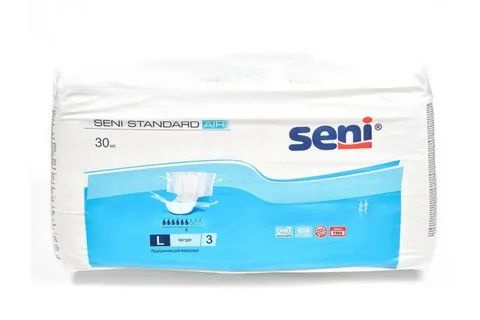 подгузники для взрослых SENI 3/L (6 капель, 30 штук) #1