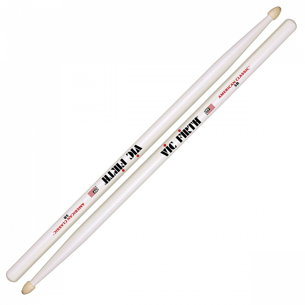 Барабанные палочки Vic Firth American Classic 5BW, 41 см (орех, деревянный наконечник)  #1