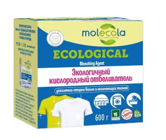 Отбельватель кислородный Molecola Ecological, 600 г #1