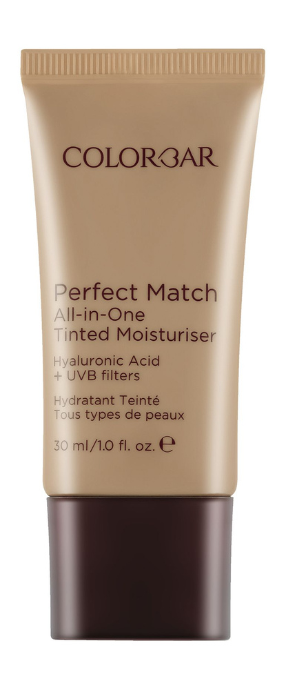 COLORBAR Perfect Match All-in-One Tinted Moisturiser Тональная основа легкая, 30 мл, Ivory 101  #1