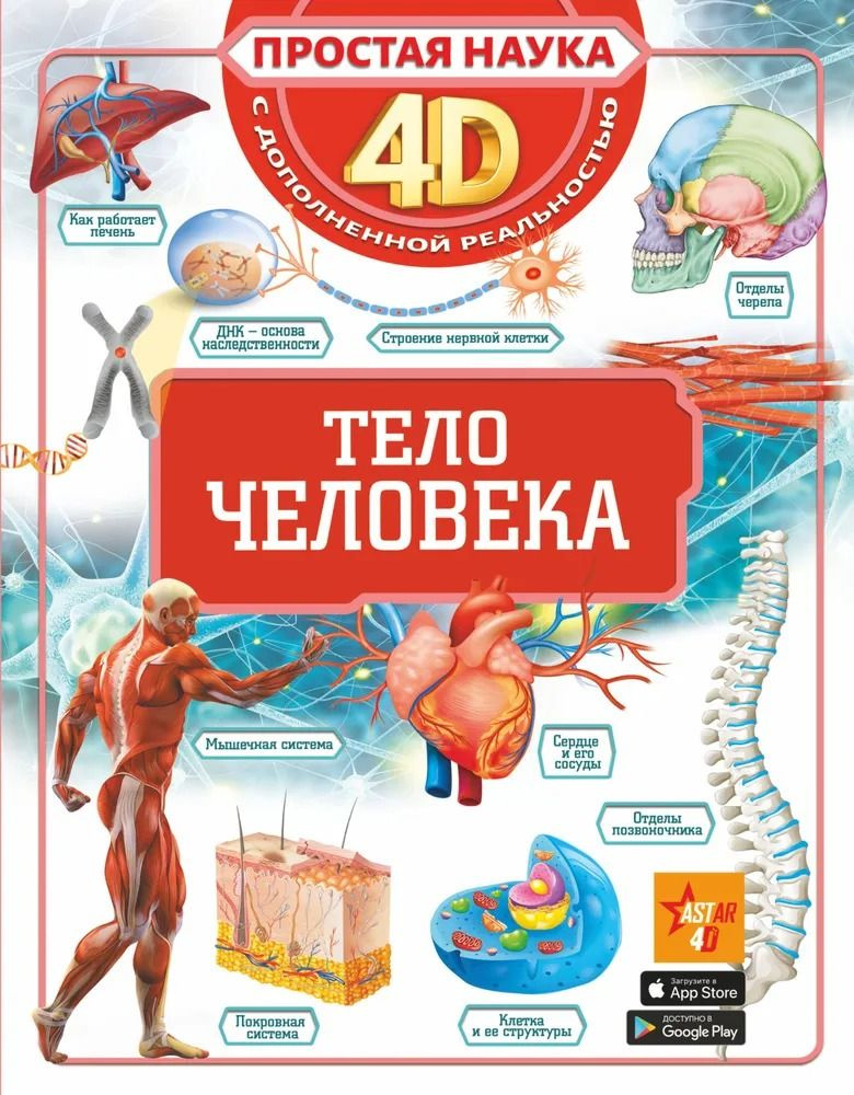 4D-энциклопедии с дополненной реальностью. Тело человека  #1