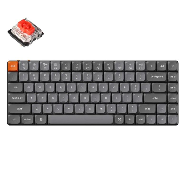 Беспроводная клавиатура Keychron K3 Max RGB, PBT, USB+2.4G+Bluetooth (K3M-B1) #1