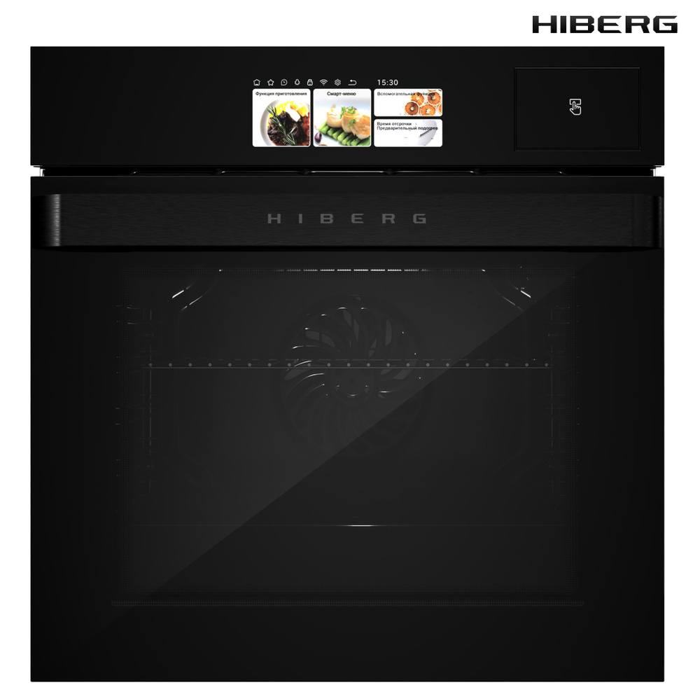 Электрический духовой шкаф HIBERG S-VM 6615 B i-SMART #1