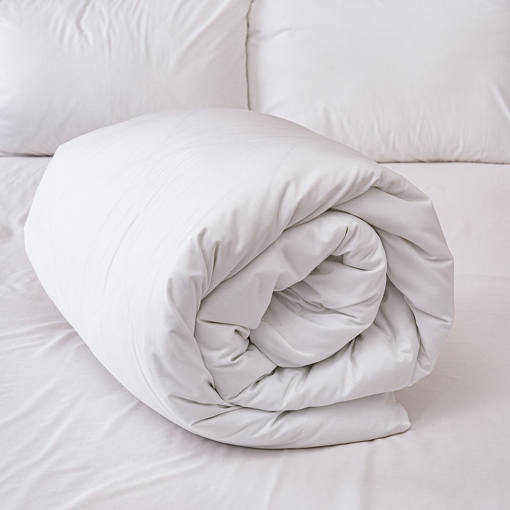 Пододеяльник Horeca 2 спальный 180х215 см Horeca, Перкаль,белый,50% хлопок,50% пэ, белый на одеяло, для #1