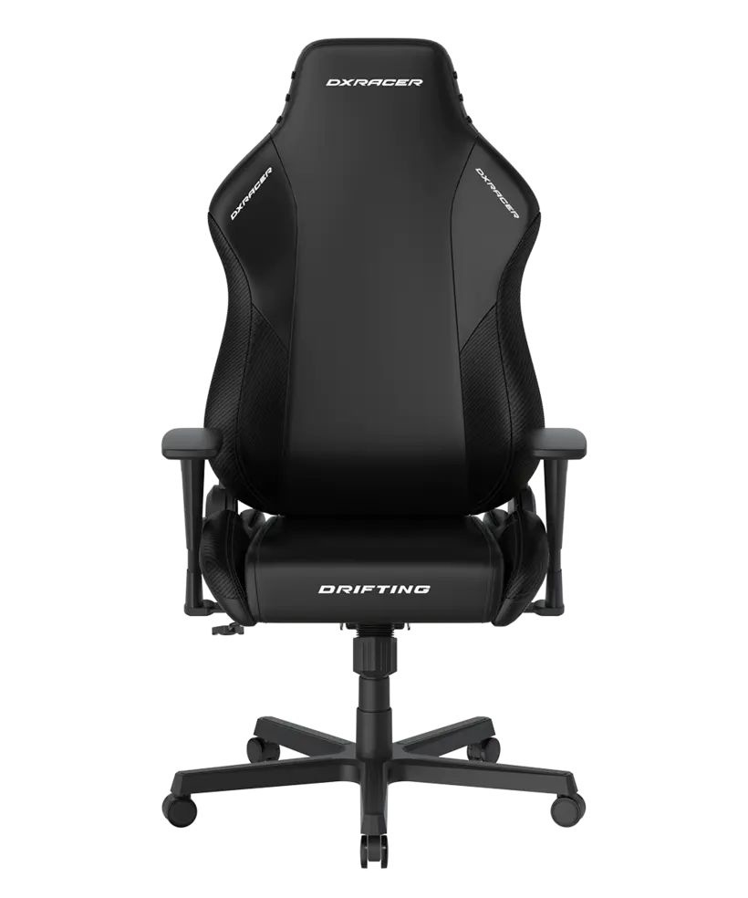 DxRacer Игровое компьютерное кресло DXRacer Drifting C-NEO Leatherette-Black-L, Black  #1