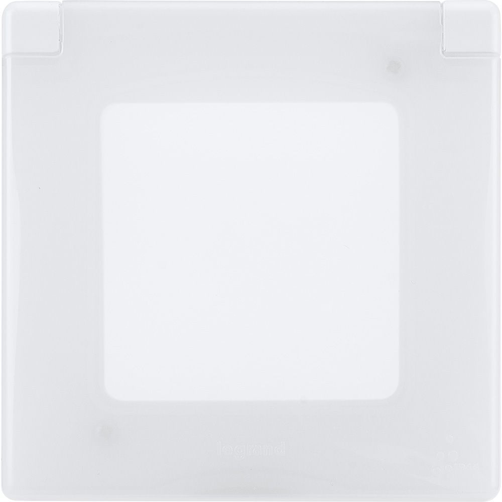 Рамка с защитной крышкой IP 44 LEGRAND INSPIRIA белый #1