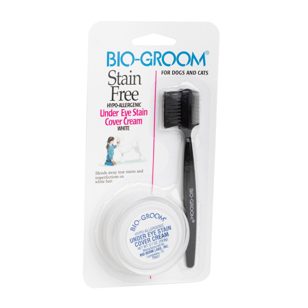 Bio-Groom Stain Free гипоаллергенный крем для собак для маскировки пятен под глазами, 21 мл  #1