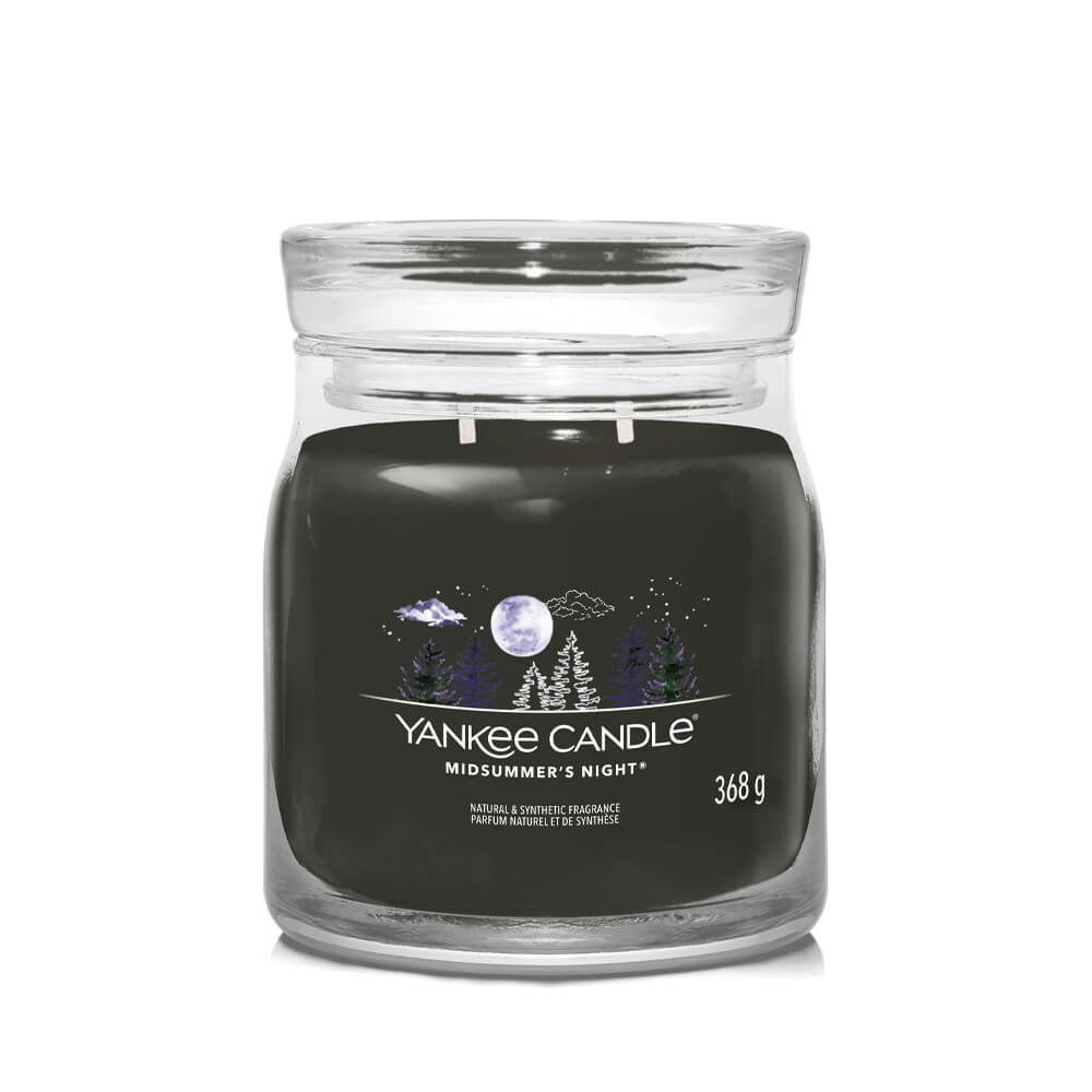 Yankee Candle Свеча ароматическая "Летняя ночь", 11 см х 9 см, 1 шт  #1