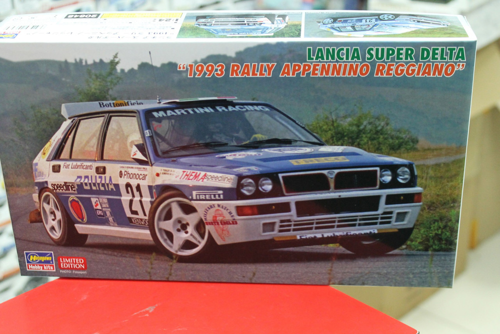 Сборная модель Hasegawa 1:24 HA20648 Lancia Super Delta '93 #1