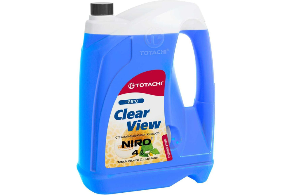 Омывающая жидкость TOTACHI NIRO CLEAR VIEW -25C изопропил, 4л 31804 #1
