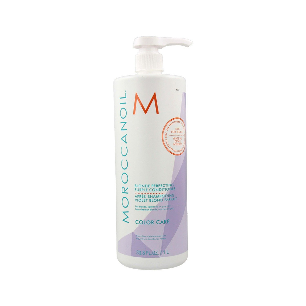 Moroccanoil Blonde perfecting purple conditioner Тонирующий кондиционер (фиолетовый) 1000 мл  #1