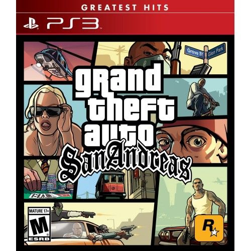 Игра Grand Theft Auto: San Andreas (английская версия) (PlayStation 3, Английская версия)  #1
