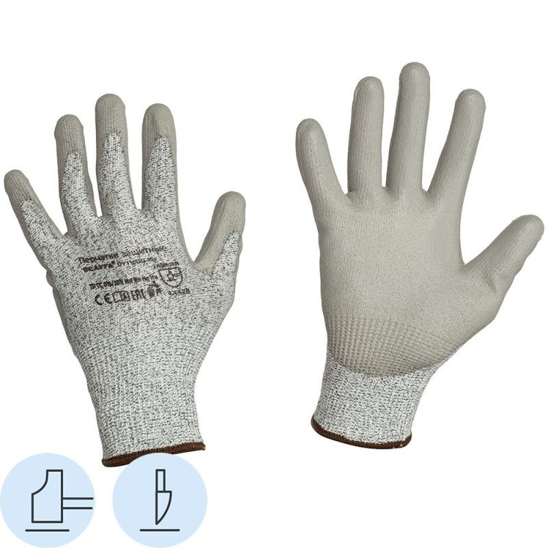 Защитные перчатки Scaffa "Рубеж", от порезов, ПУ В, размер 11 #1