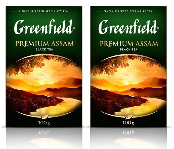 Чай черный листовой Greenfield Premium Assam, 100 гр - 2 штуки #1