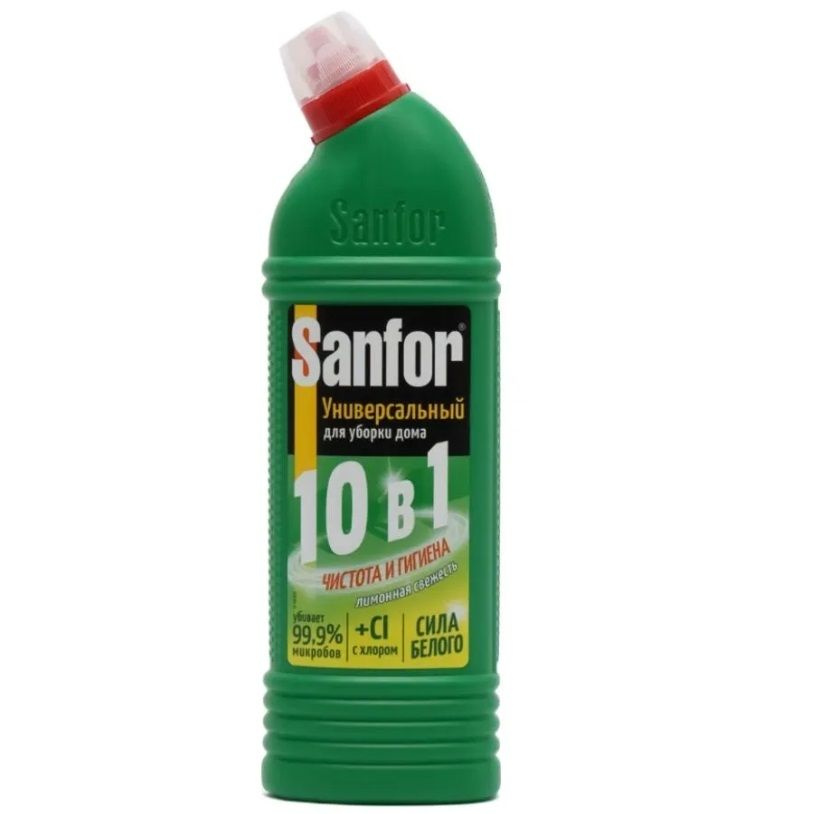 Sanfor Универсальное чистящее средство Лимонная свежесть, 1500 мл  #1