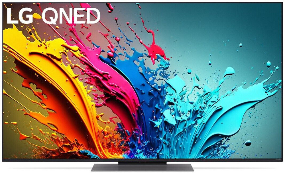 LG Телевизор 55QNED86T6A.ARUB 55" 4K UHD, черный #1