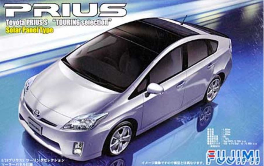 Сборная модель автомобиля Fujimi Toyota Prius, масштаб 1/24 #1