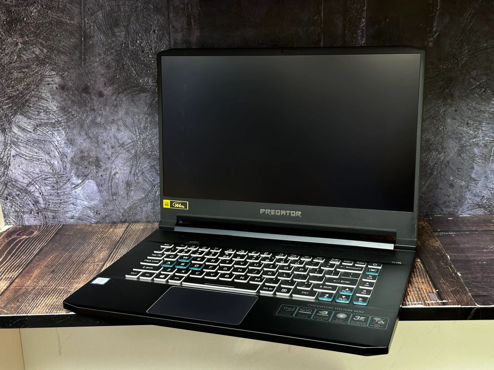 Acer 15.6 Ноутбук Predator Triton 500 Intel Core i7-8750H 2.2Ghz 6/12, DDR4 16, SSD 512, RTX 2070 Maq-Q #1