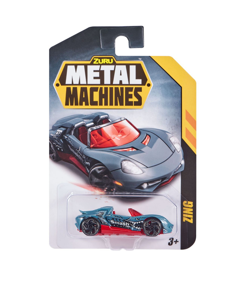 Игрушка Zuru Metal Machines Zing машинка 1шт #1