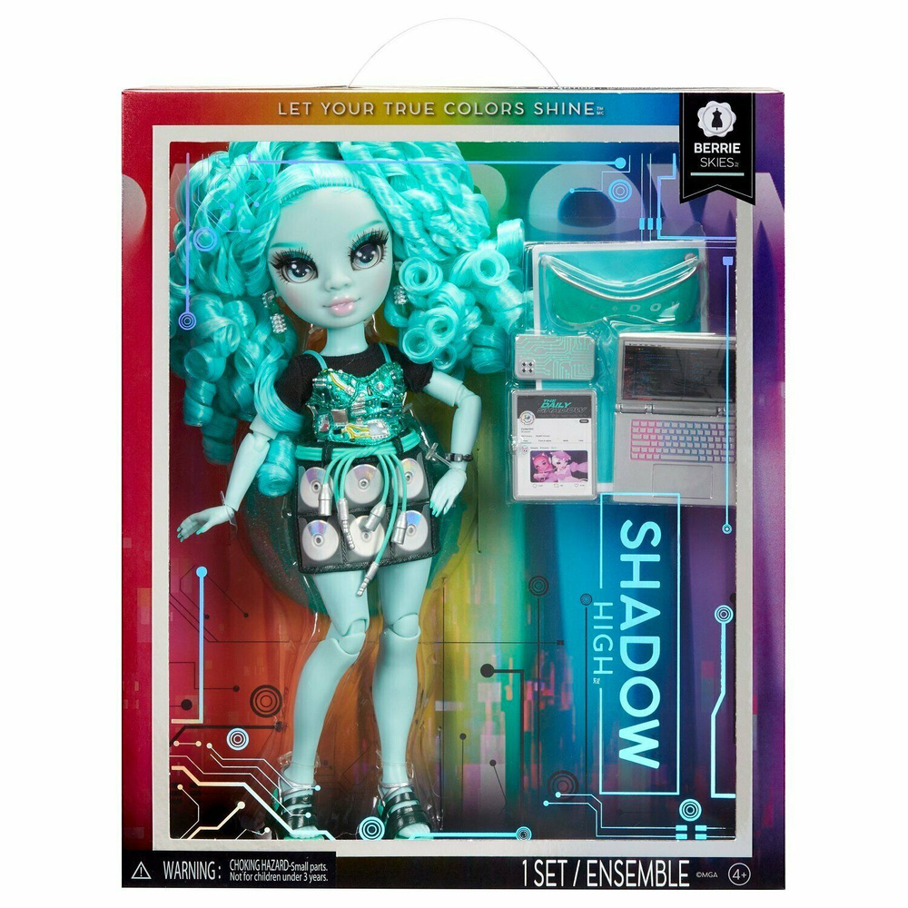 Кукла райнбоу хай Shadow High Fashion Doll - Berrie Skies, 592808 #1