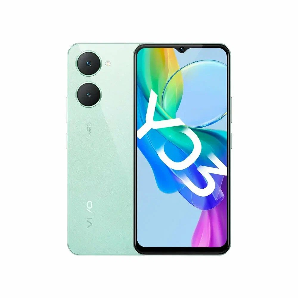 Vivo Смартфон Y03 4/128Gb Green 4/128 ГБ, зеленый #1