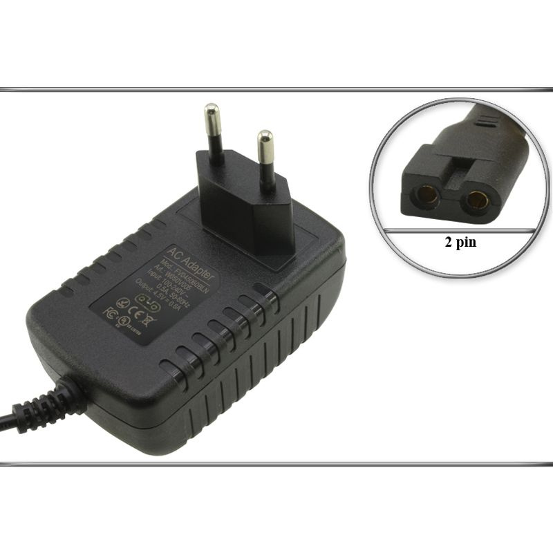 Адаптер (блок) питания 4.5V, 0.6A (FV045060BLN), зарядное устройство для машинки стрижки, триммера, клиппера #1