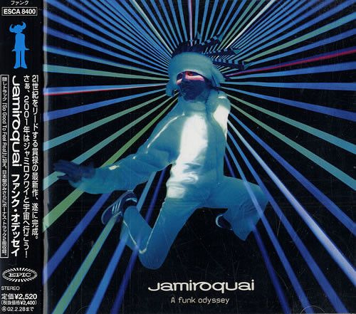 Jamiroquai. A Funk Odyssey (Japan, Epic, ESCA 8400, 2001) CD #1