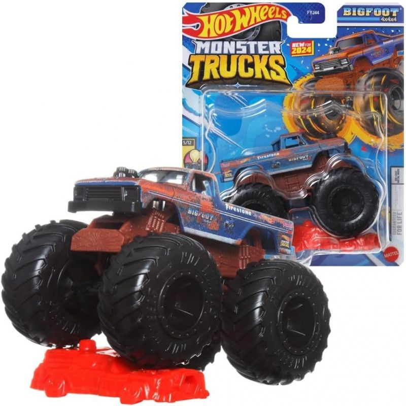 Машинка Mattel Hot Wheels Monster Trucks (Монстр трак) 2024 FYJ44 BIGFOOT #1