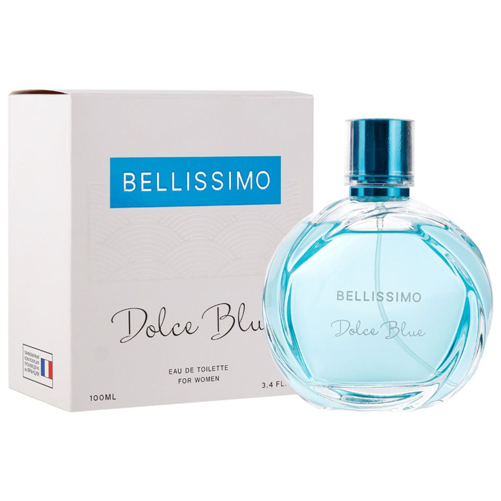 Delta Parfum Туалетная вода женская духи Bellissimo Dolce Blue, 100мл #1