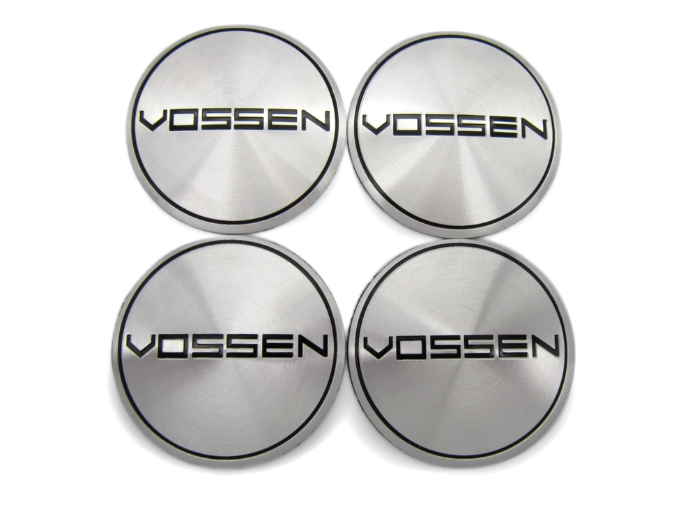 Наклейки на колесные диски Vossen D-65 mm #1