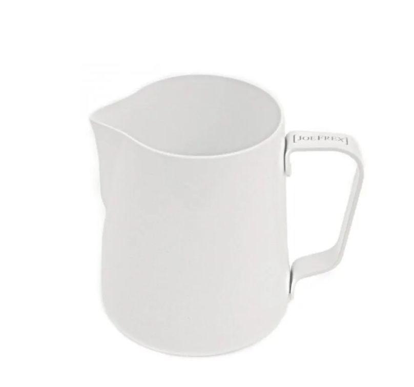 Питчер JoeFrex 350 мл, белый, Молочник для кофе из нержавеющей стали, Сливочник для взбивания, для кофе, #1