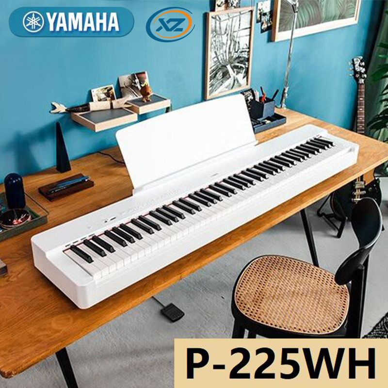 Цифровое пианино YAMAHA P-225WH Heavy Hammer 88 клавиш Профессиональное экзаменационное портативное  #1