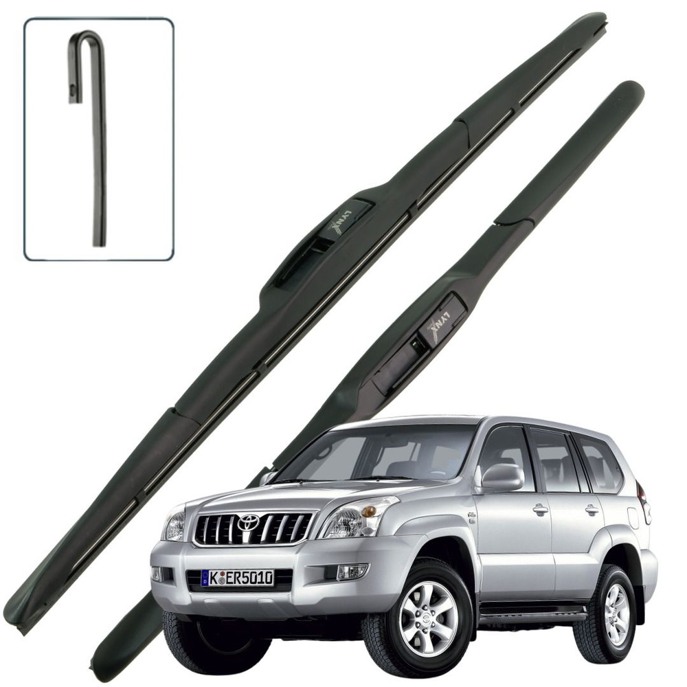 Дворники Toyota Land Cruiser Prado (3) J120 Тойота Ленд Крузер Прадо 120 2002 2003 2004 2005 2006 2007 #1