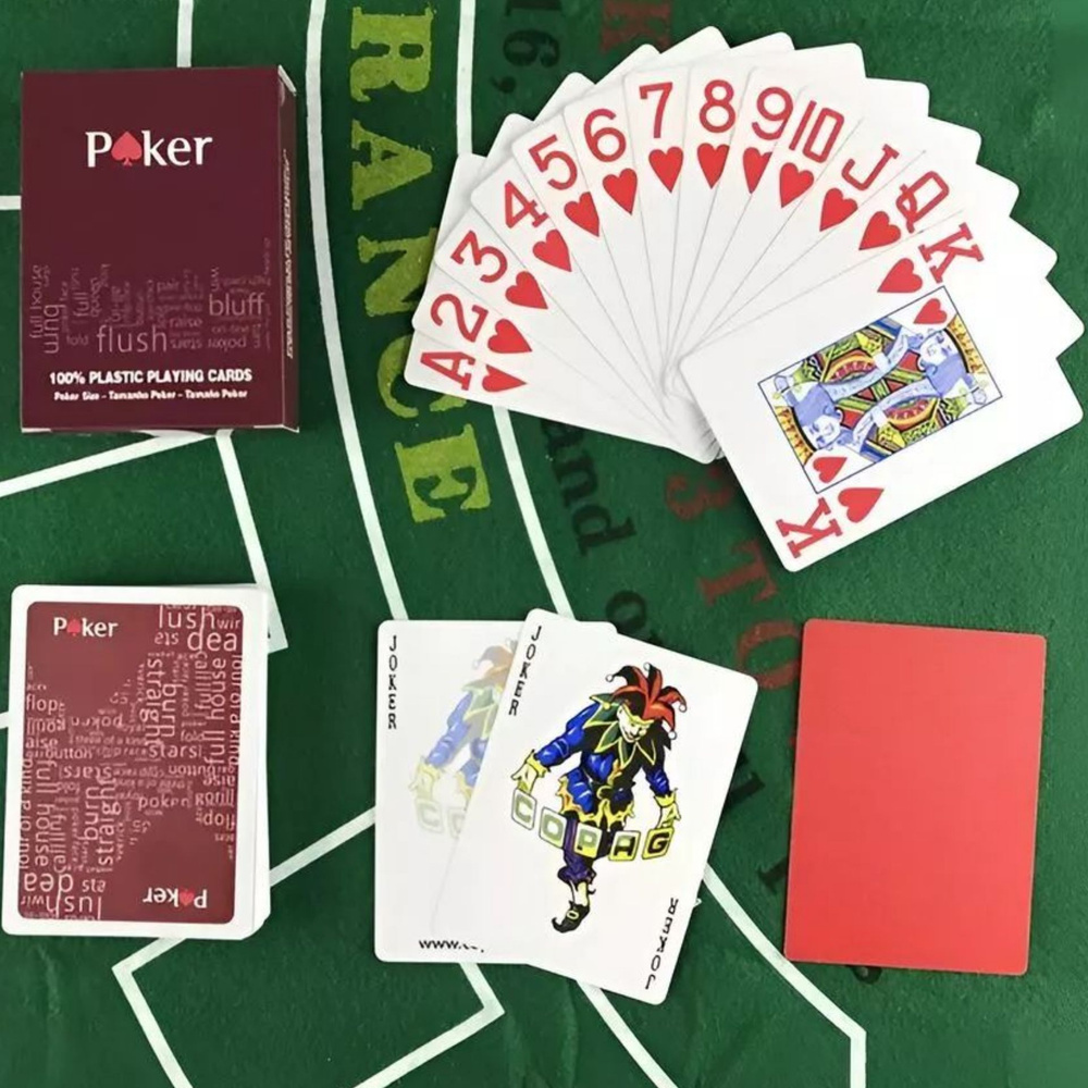 Пластиковые игральные карты Poker Stars #1