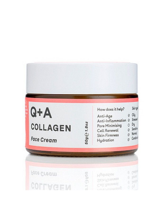 Крем для лица COLLAGEN 50 гр Q+A COLLAGEN Face Cream - 1 шт #1