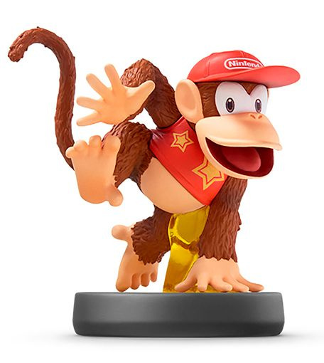 amiibo. Фигурка Дидди Конг / Diddy Kong (Super Smash Bros. Collection) #1