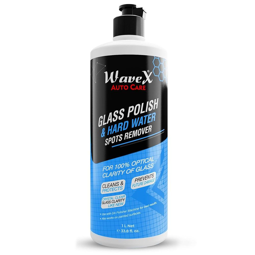 Очиститель водного камня для стекла Wavex Glass Polish Cum Hard Water Spots Remover,1000 мл  #1