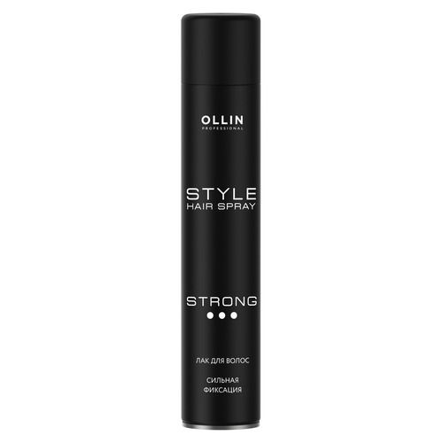 OLLIN PROFESSIONAL / STYLE Лак для волос сильной фиксации, 500 мл #1