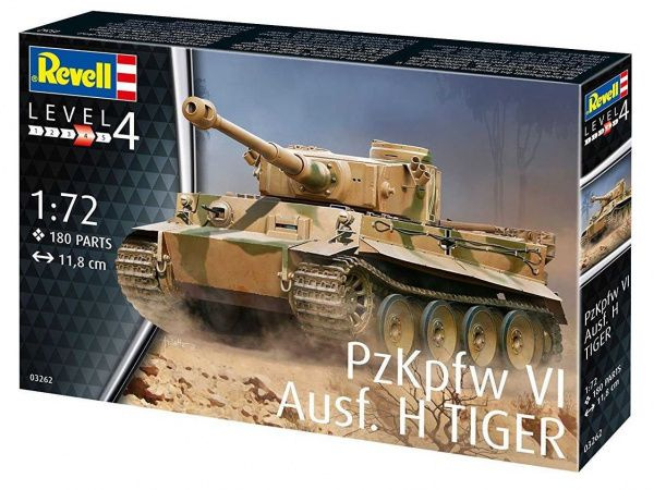 Набор для сборки Revell (Ревел) - Немецкий тяжелый танк PzKpfw VI Tiger Ausf. H  #1