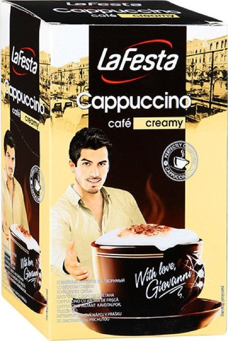 Кофе LA FESTA Cappuccino Сливочный 10 пак.* 12,5 гр 0000945 #1