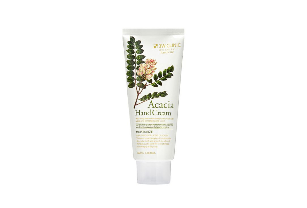 Крем 3W CLINIC Moisturizing Acacia Hand Cream #1